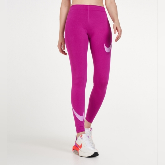 Nike Pants - NWT Pink NikeWomen's Sportswear Leggings Tight Fit Regular Length Size XS